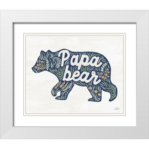 Lakeside Days XII White Modern Wood Framed Art Print with Double Matting by Marshall, Laura