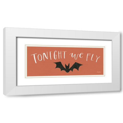 Spooky Season VII White Modern Wood Framed Art Print with Double Matting by Jackson, Jenaya