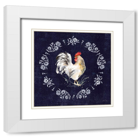 Home to Roost I White Modern Wood Framed Art Print with Double Matting by Pete, Katrina