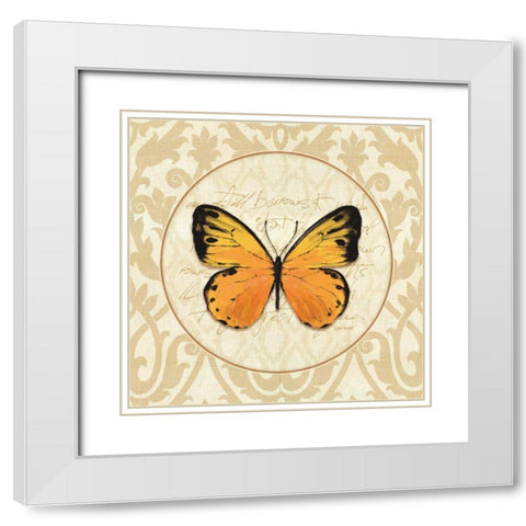 End of Summer V White Modern Wood Framed Art Print with Double Matting by Audit, Lisa