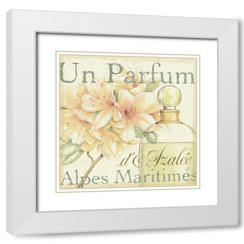Fleurs and Parfum III White Modern Wood Framed Art Print with Double Matting by Brissonnet, Daphne