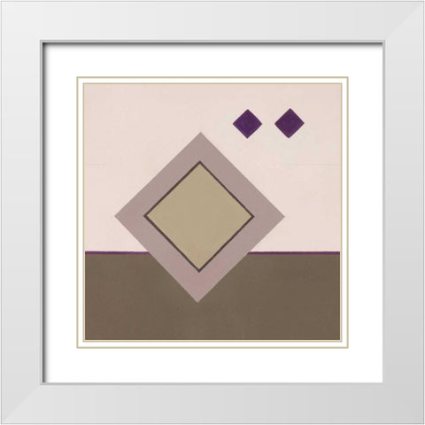 Barrel and Bin C White Modern Wood Framed Art Print with Double Matting by Bannister, Cory