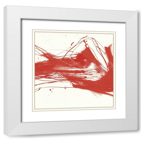 Signatures I White Modern Wood Framed Art Print with Double Matting by Sic, Jerry