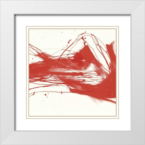 Signatures I White Modern Wood Framed Art Print with Double Matting by Sic, Jerry