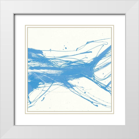 Signatures II White Modern Wood Framed Art Print with Double Matting by Sic, Jerry