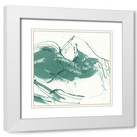 Signatures IV White Modern Wood Framed Art Print with Double Matting by Sic, Jerry