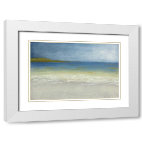 Sea Songs White Modern Wood Framed Art Print with Double Matting by Roth, Jack