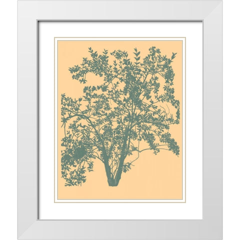All American IV White Modern Wood Framed Art Print with Double Matting by Davies, Susan
