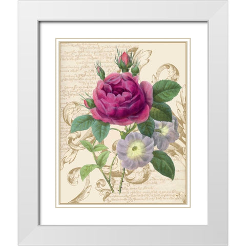 Bloomsbury II White Modern Wood Framed Art Print with Double Matting by Nicole, Lily
