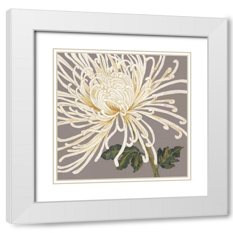 Grande and Glorious White Modern Wood Framed Art Print with Double Matting by Shelby, Judy