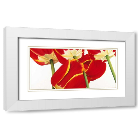 Dutch II White Modern Wood Framed Art Print with Double Matting by Poelstra-Holzhaus, Yvonne