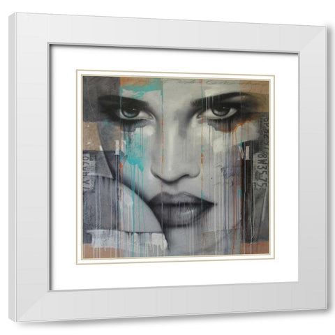 From this moment White Modern Wood Framed Art Print with Double Matting by Jochem, Hans