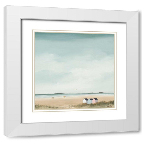 Sunny morning IV White Modern Wood Framed Art Print with Double Matting by Paus, Hans