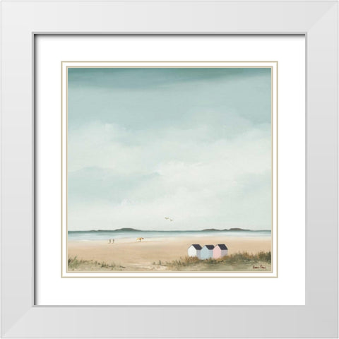 Sunny morning IV White Modern Wood Framed Art Print with Double Matting by Paus, Hans