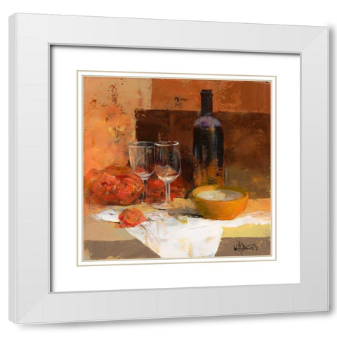 A good taste III White Modern Wood Framed Art Print with Double Matting by Haenraets, Willem