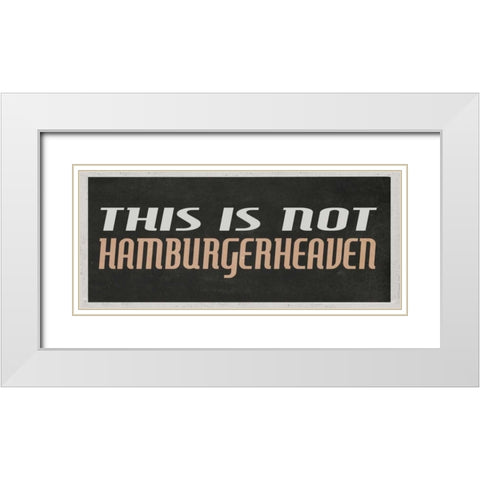 Hamburgerheaven White Modern Wood Framed Art Print with Double Matting by Waltz, Anne