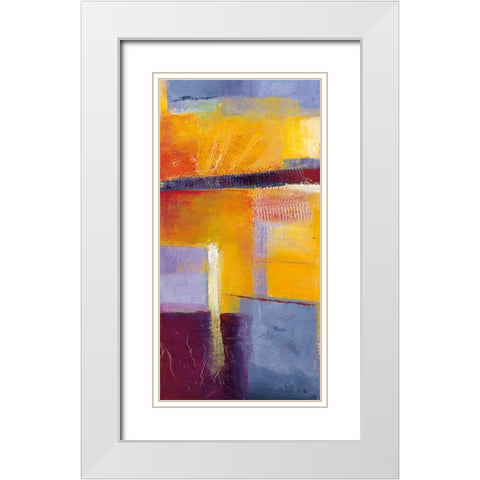 Deep View II White Modern Wood Framed Art Print with Double Matting by Danckaert, Bea