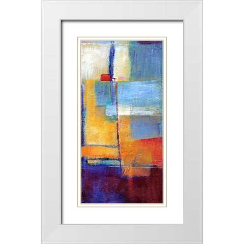 Deep View III White Modern Wood Framed Art Print with Double Matting by Danckaert, Bea