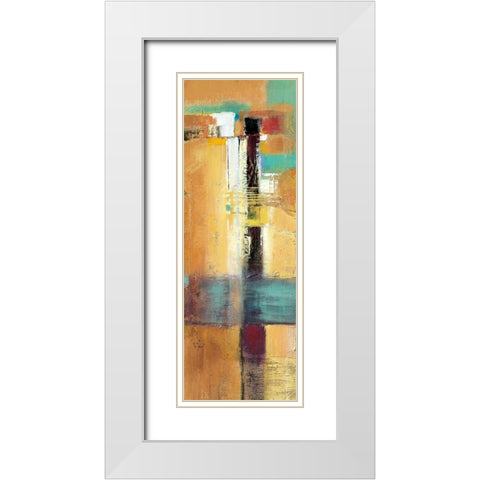 Southern Heights I White Modern Wood Framed Art Print with Double Matting by Danckaert, Bea