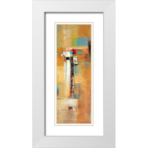 Souther Heights II White Modern Wood Framed Art Print with Double Matting by Danckaert, Bea