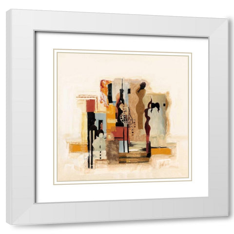 Nachmittag in Sondrio I White Modern Wood Framed Art Print with Double Matting by Bonciani, Celina