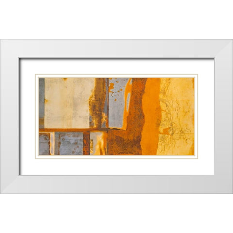 The Silent Sound of Africa I White Modern Wood Framed Art Print with Double Matting by Heinrich, Christian