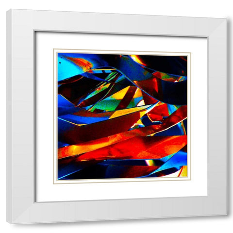 Sunrise White Modern Wood Framed Art Print with Double Matting by Weisman, Gerd