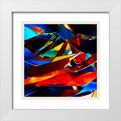 Sunrise White Modern Wood Framed Art Print with Double Matting by Weisman, Gerd