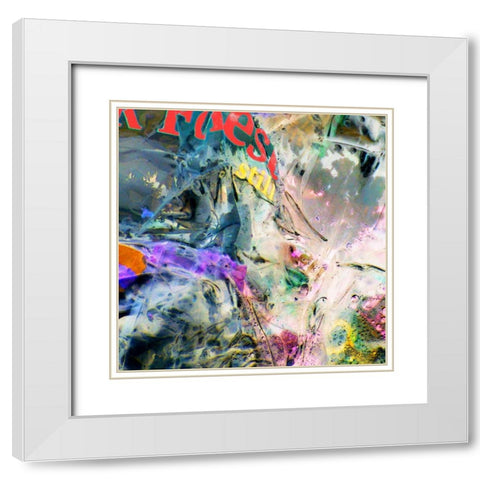 Stille Wasser White Modern Wood Framed Art Print with Double Matting by Weisman, Gerd