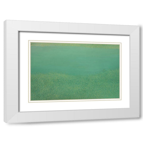 Der Morgen White Modern Wood Framed Art Print with Double Matting by Li, Heng