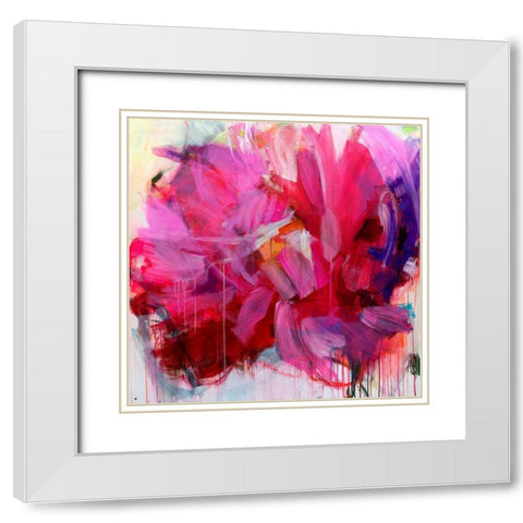 OT 05-18 White Modern Wood Framed Art Print with Double Matting by Willberg, Heidi