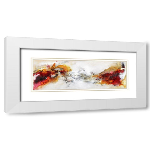 Imperiu White Modern Wood Framed Art Print with Double Matting by Folger, Isolde