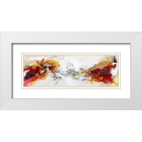 Imperiu White Modern Wood Framed Art Print with Double Matting by Folger, Isolde