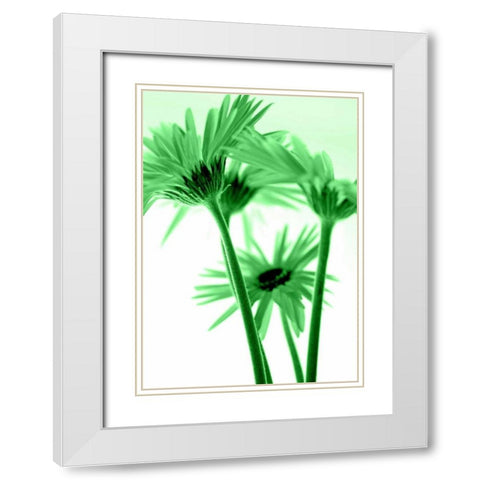 Rendez-Vous I White Modern Wood Framed Art Print with Double Matting by Riedt, Kirsten