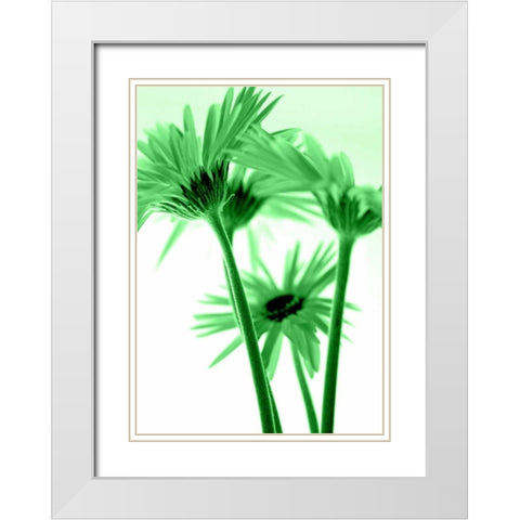 Rendez-Vous I White Modern Wood Framed Art Print with Double Matting by Riedt, Kirsten