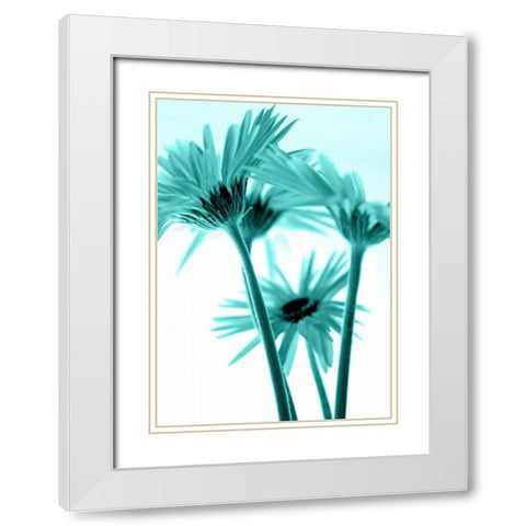 Rendez-Vous III White Modern Wood Framed Art Print with Double Matting by Riedt, Kirsten