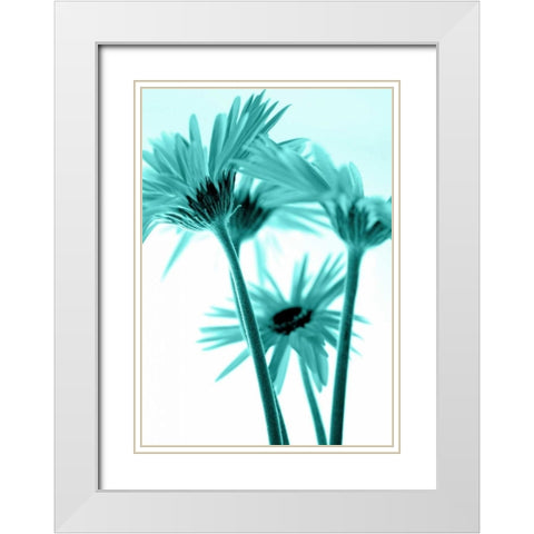 Rendez-Vous III White Modern Wood Framed Art Print with Double Matting by Riedt, Kirsten