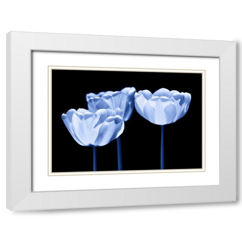Three of us White Modern Wood Framed Art Print with Double Matting by Riedt, Kirsten