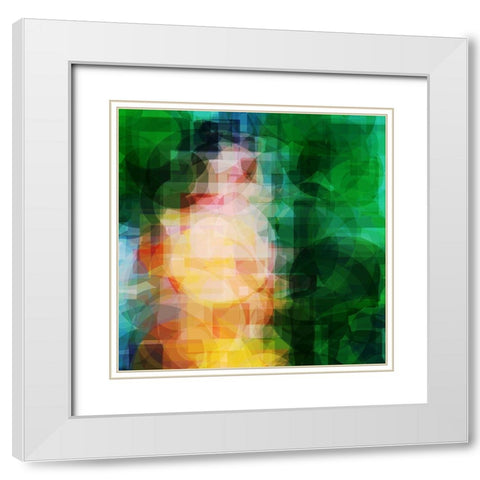 in the park White Modern Wood Framed Art Print with Double Matting by Lorenz, Peter