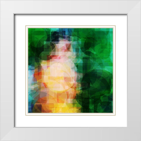 in the park White Modern Wood Framed Art Print with Double Matting by Lorenz, Peter