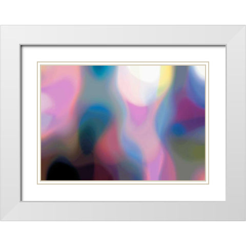 Evolution 12 White Modern Wood Framed Art Print with Double Matting by Klipp, Ortwin