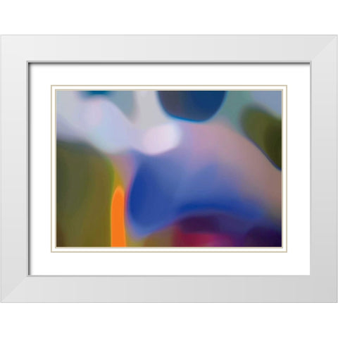 Evolution 11 White Modern Wood Framed Art Print with Double Matting by Klipp, Ortwin
