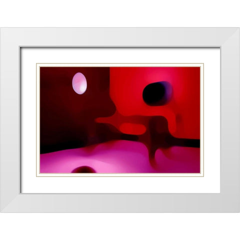 Evolution 856 White Modern Wood Framed Art Print with Double Matting by Klipp, Ortwin