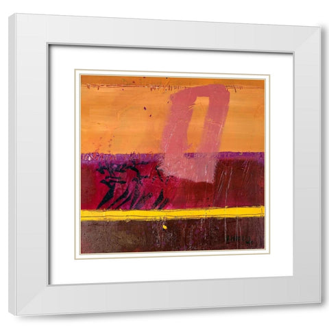 Memory of Japan II White Modern Wood Framed Art Print with Double Matting by SÃ¼ess, Robert