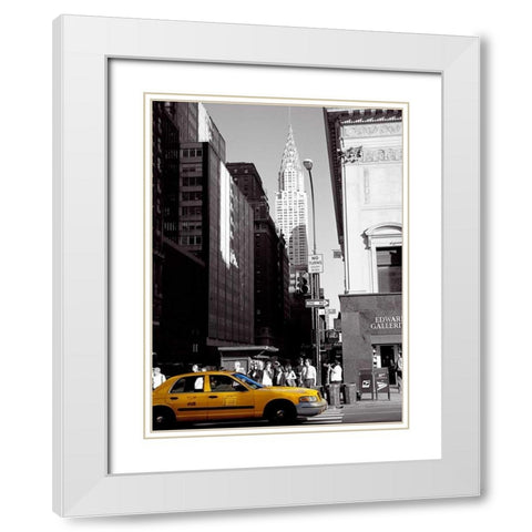 5th White Modern Wood Framed Art Print with Double Matting by Reis, Thomas