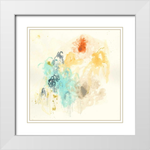 Magnetic Shift I White Modern Wood Framed Art Print with Double Matting by Vess, June Erica