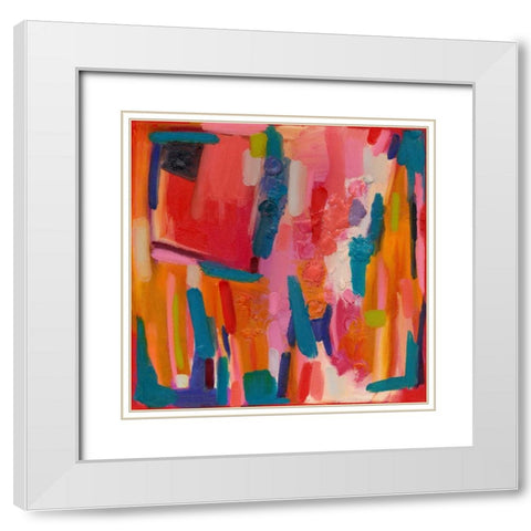 Art 101 White Modern Wood Framed Art Print with Double Matting by Galapon, Nikki