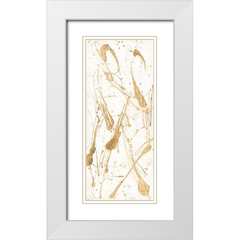 Indulgence I White Modern Wood Framed Art Print with Double Matting by Stramel, Renee W.