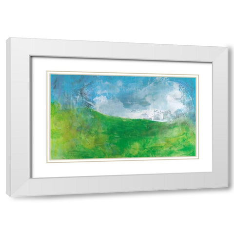 Seeking Wisdom I White Modern Wood Framed Art Print with Double Matting by Suderman, Karen