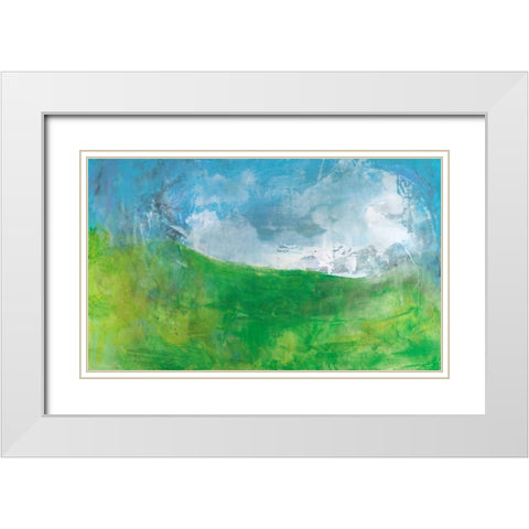 Seeking Wisdom I White Modern Wood Framed Art Print with Double Matting by Suderman, Karen